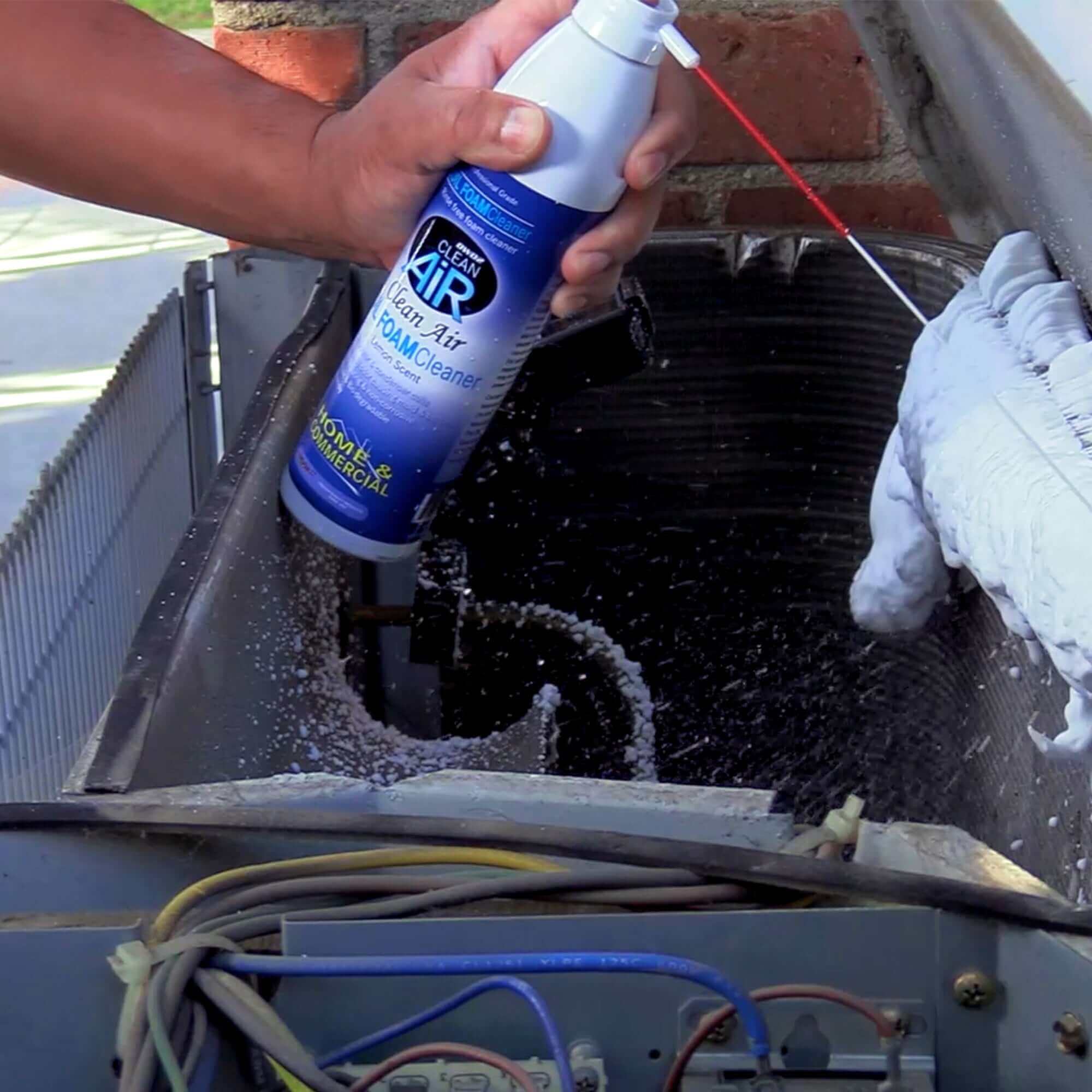 Foaming Coil Cleaner for HVAC Systems Self - Rinsing – Home & Commercial | DWD2 Clean Air®