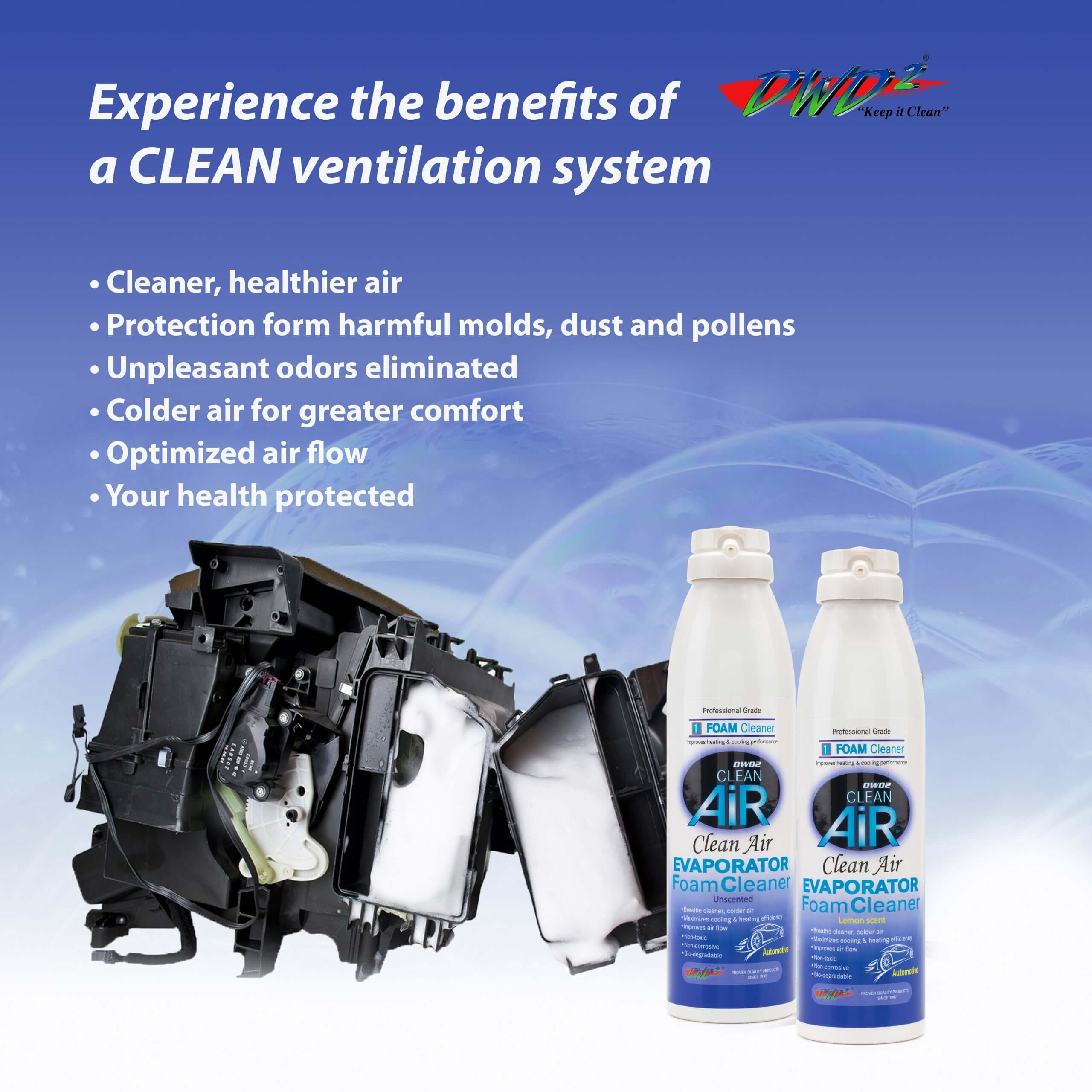 A/C Ventilation System Cleaning Service – Orange County, CA | DWD2 Clean Air®