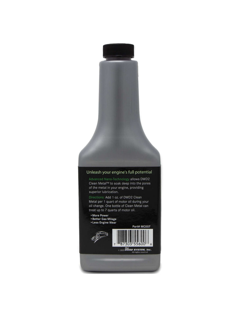 Engine Oil Additive & Friction Reducer – 7 oz | DWD2 Clean Metal™ Conditioner