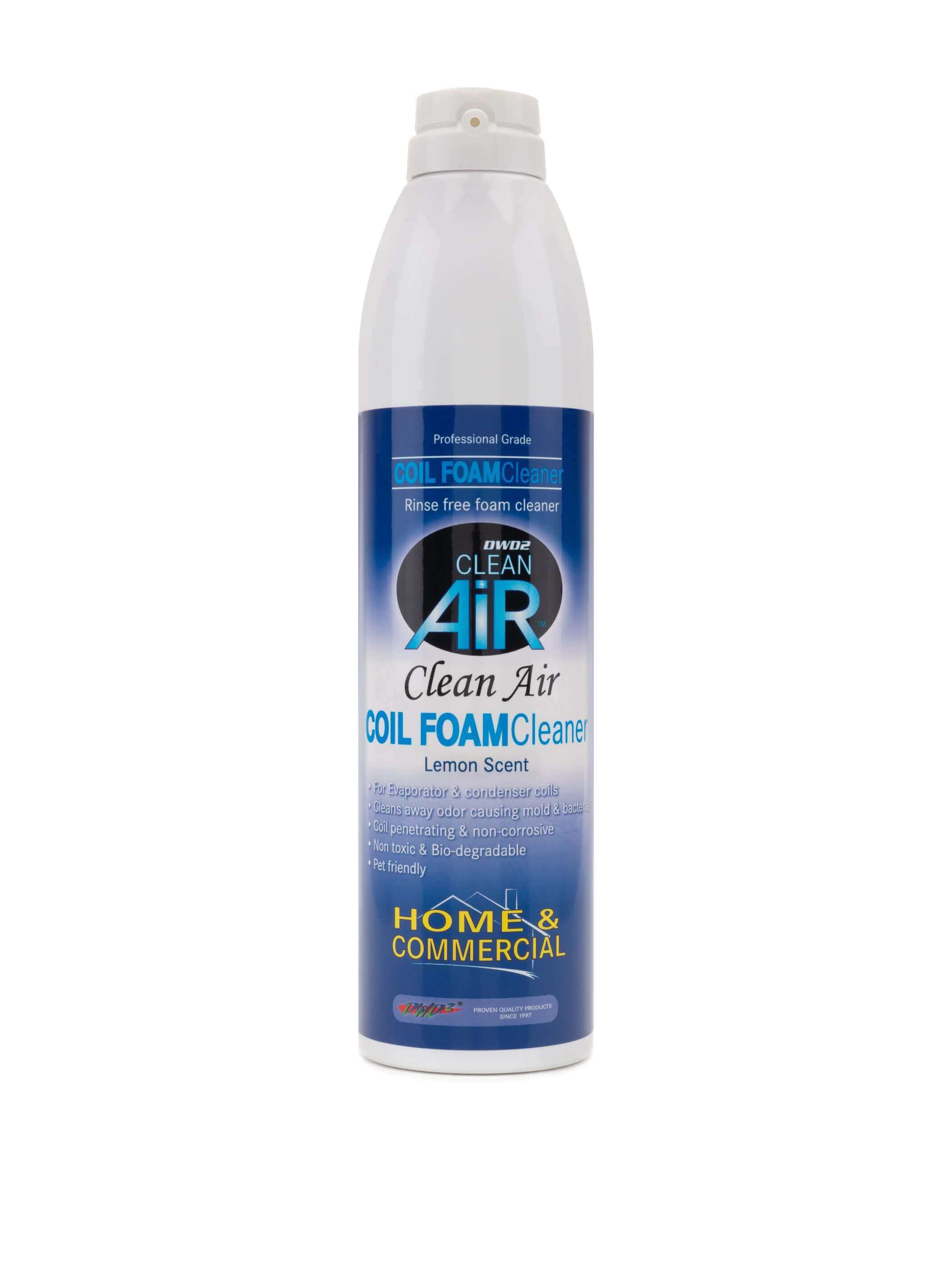 Foaming Coil Cleaner for HVAC Systems Self - Rinsing – Home & Commercial | DWD2 Clean Air®