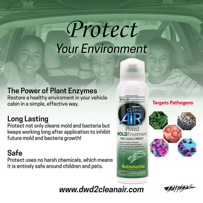 Automotive Mold - Odor Enzyme Treatment | DWD2 Protect™