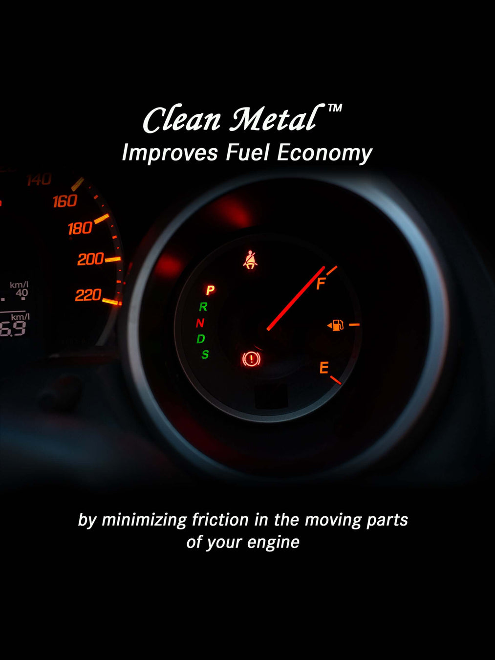 clean metal improves fuel economy