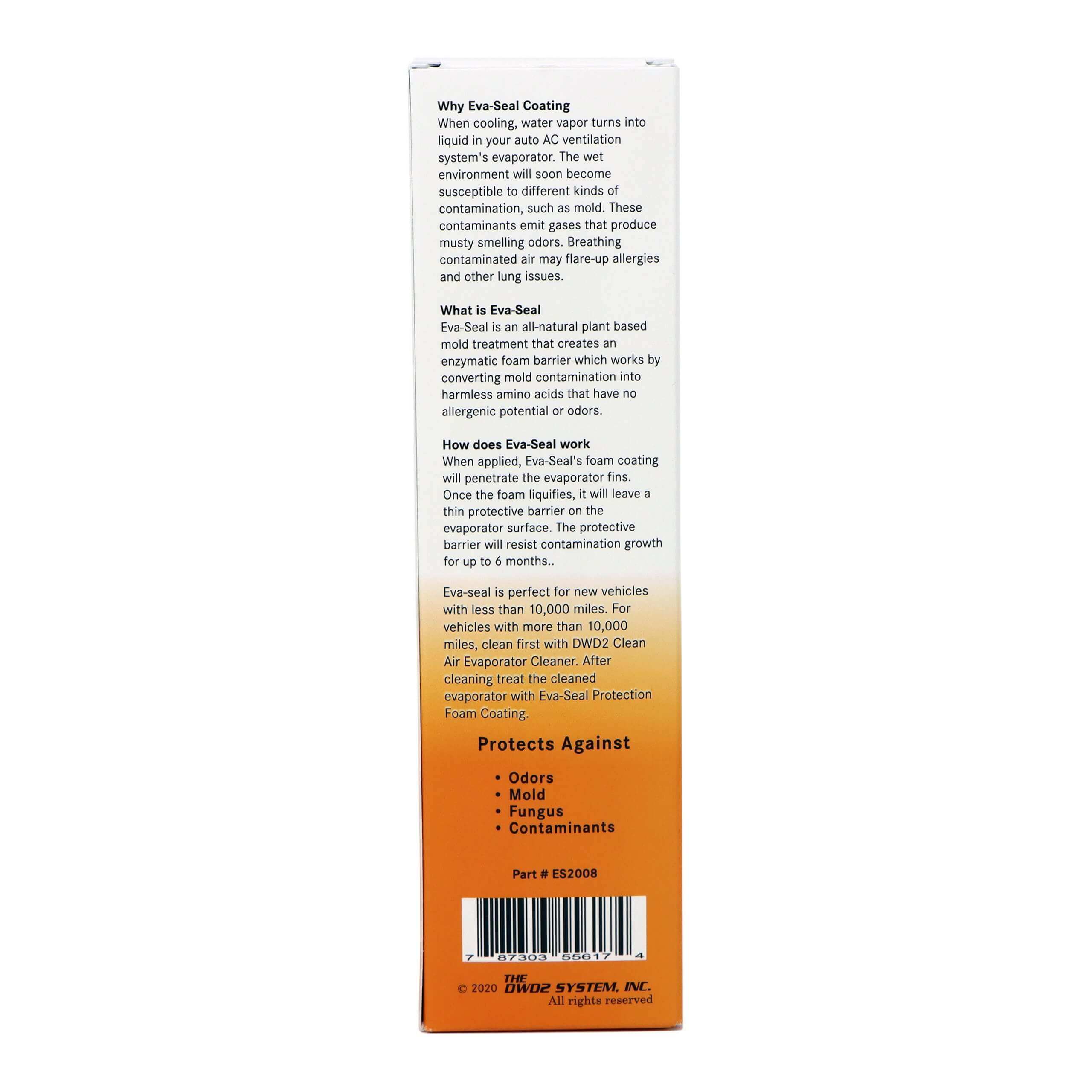 Eva-Seal™ - Enzymatic Protective  A/C Evaporator Coating 8 oz.
