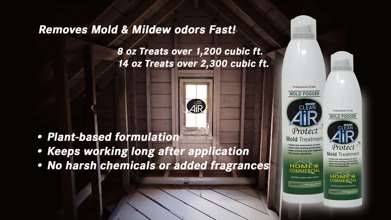 DWD2 Protect™ Home & Commercial Mold-Odor Treatment Plant-Based Malodor Remover Fogger